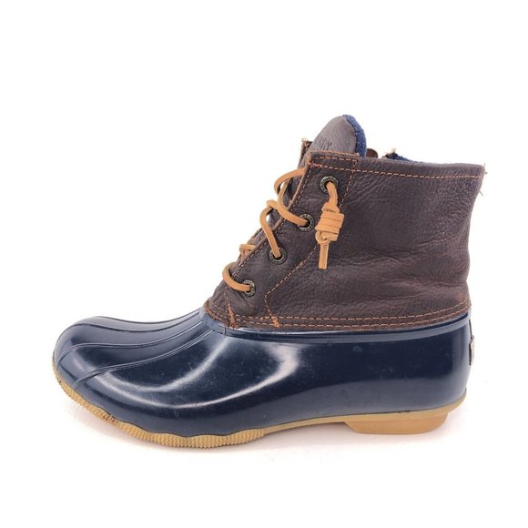 Sperry Saltwater Waterproof Rain Duck Boots 8M - Picture 1 of 11